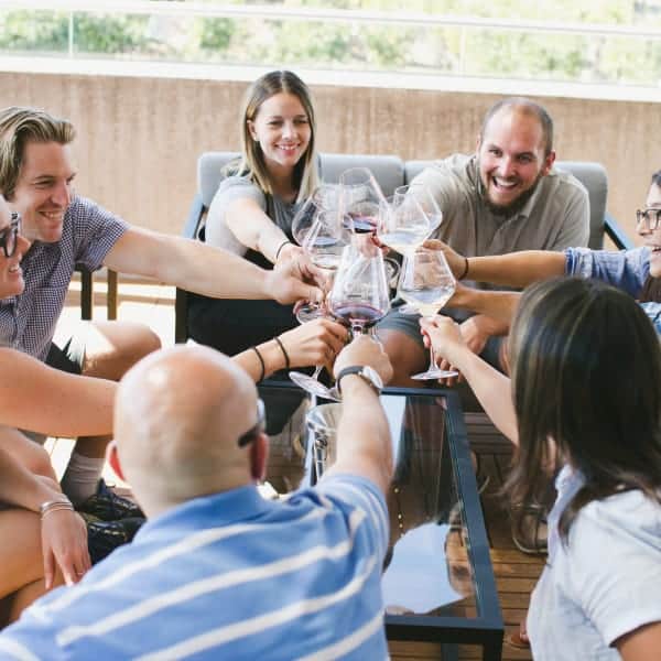 Group activities in Napa Valley include a bike tour visiting local wineries for tastings.