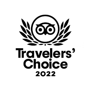 TripAdvisor 2022 Travelers' Choice Award Badge