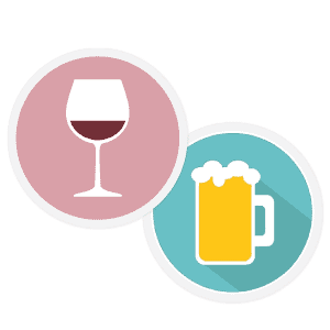Wine and Beer Icons